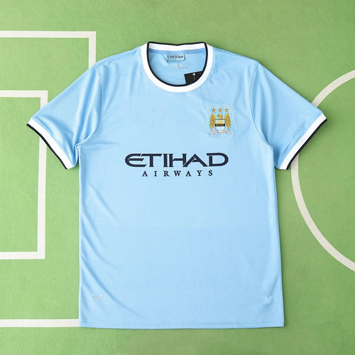 Manchester City F.C. Home Retro Fan Version 13/14 Season Jersey