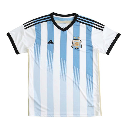 Argentina National Team Home Retro Fan Version 2014 Season Jersey