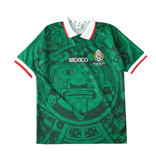 Mexico National Team Home Retro Fan Version 1998 Season Jersey