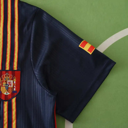Spain National Team Home Retro Fan Version 1996 Season Jersey