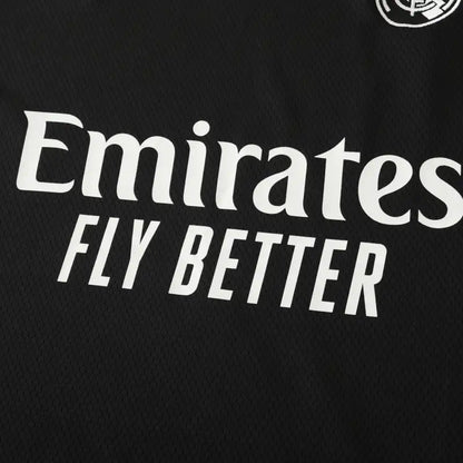Real Madrid CF Black Training Suit Fan Version 24/25 Season
