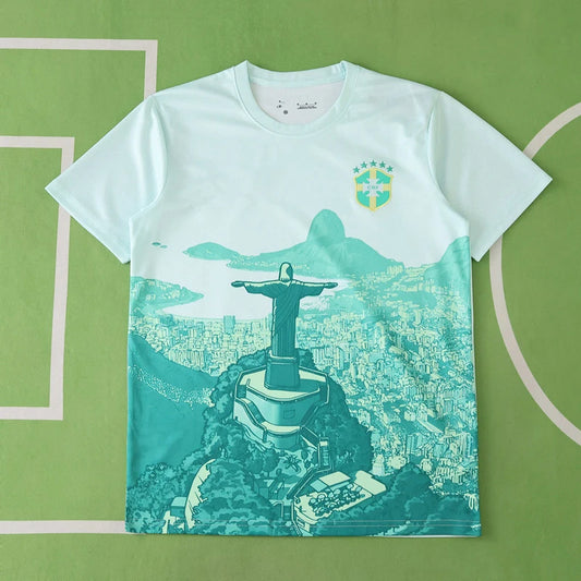 Brazil National Team Jesus Fan Version 25/26 Season Jersey