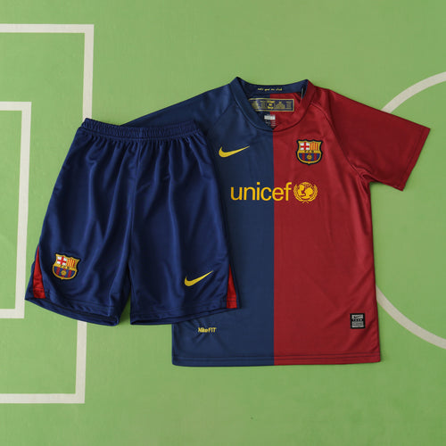 F.C. Barcelona Home Kids Kit 08/09 Season