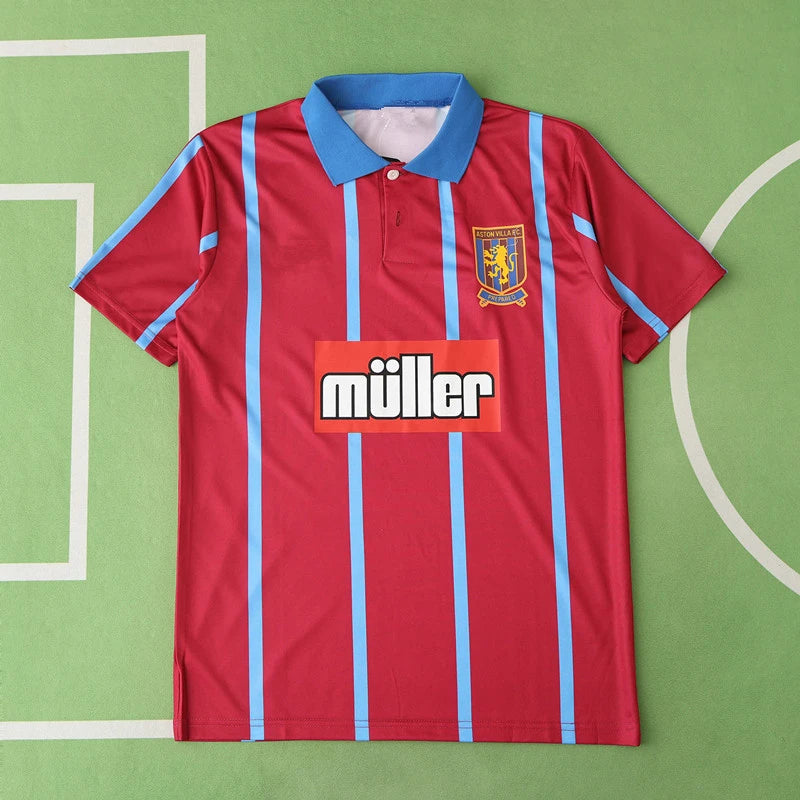 Aston Villa F.C. Home Retro Fan Version 93/95 Season Jersey