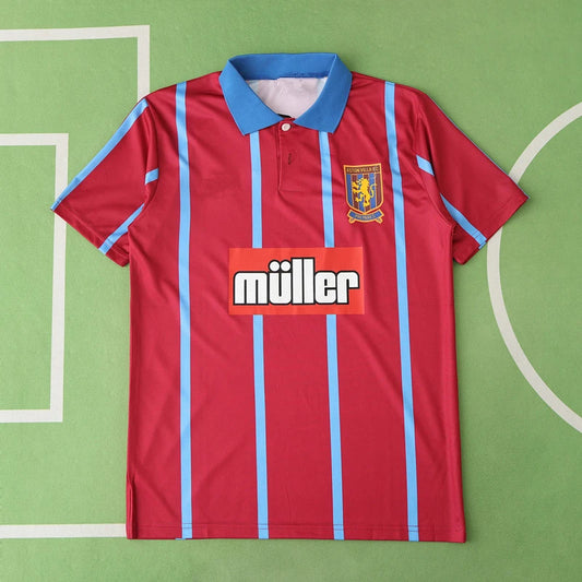 Aston Villa F.C. Home Retro Fan Version 93/95 Season Jersey