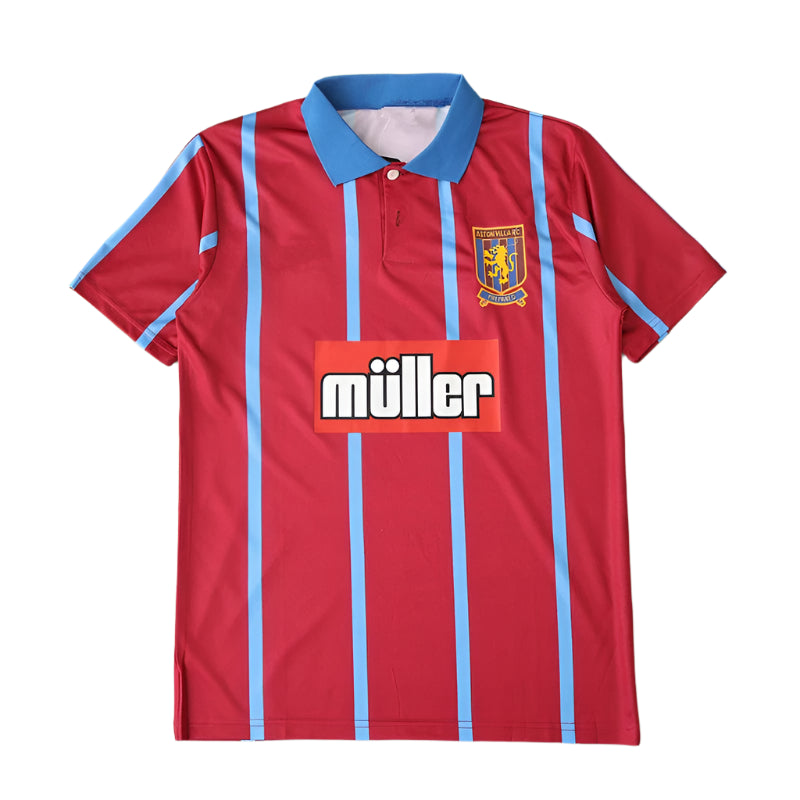 Aston Villa F.C. Home Retro Fan Version 93/95 Season Jersey