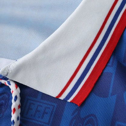 France National Team Home Retro Fan Version 1996 Season Jersey