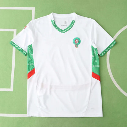 Morocco National Team Away Fan Version 24/25 Season Jersey
