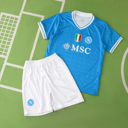 S.S.C. Napoli Home Kids Kit 25/26 Season