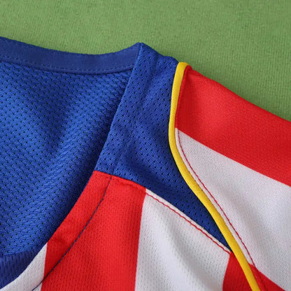 Club Atlético de Madrid Home Retro Fan Version 04/05 Season Jersey