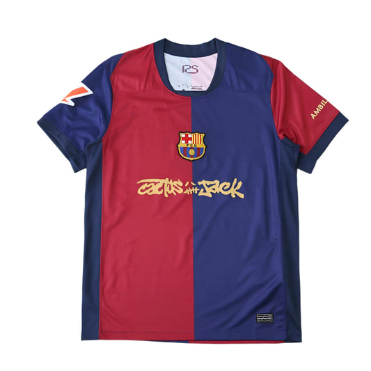 FC Barcelona x Travis Scott Limited Edition Fan Version 24/25 Men’s Kit Jersey