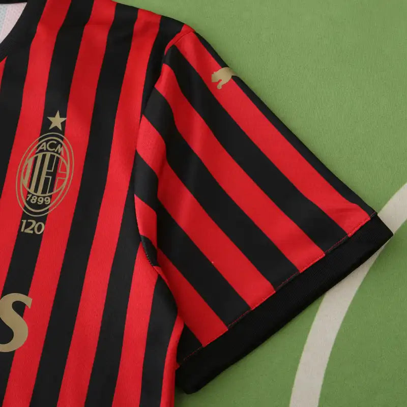 A.C. Milan 120th Anniversary Edition Retro Fan Version Jersey