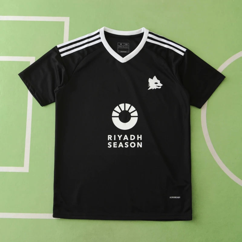 A.S. Roma Black Training Suit Fan Version 24/25 Season