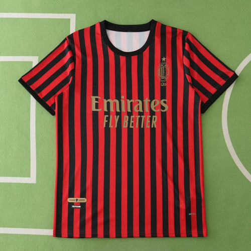 A.C. Milan 120th Anniversary Edition Retro Fan Version Jersey