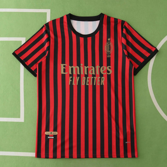 A.C. Milan 120th Anniversary Edition Retro Fan Version Jersey