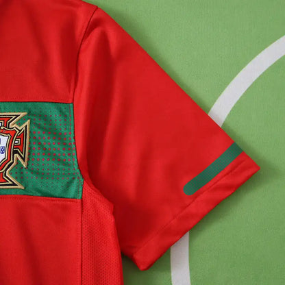 Portugal National Team Home Retro Fan Version 2010 Season Jersey