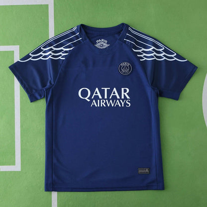 Paris Saint-Germain F.C. Fourth Kids Kit 24/25 Season