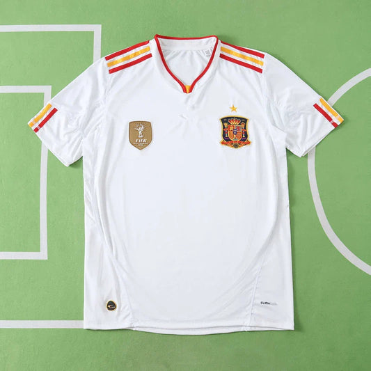 Spain National Team Away Retro Fan Version 2010 Season Jersey