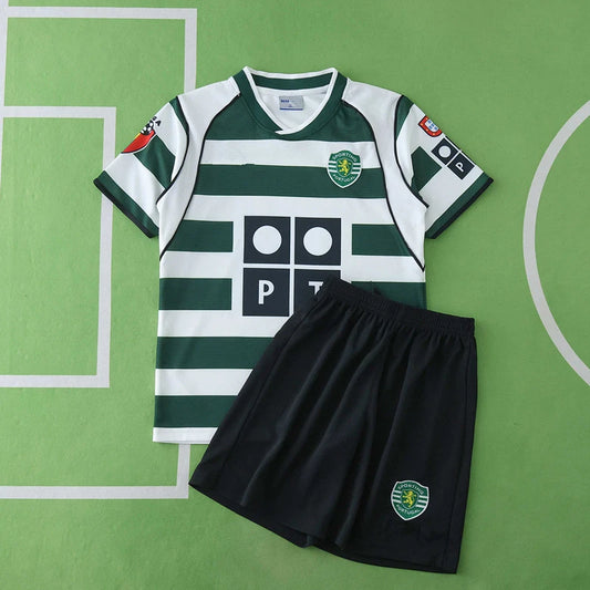 Sporting CP Home Retro Kids Kit 01/03 Season