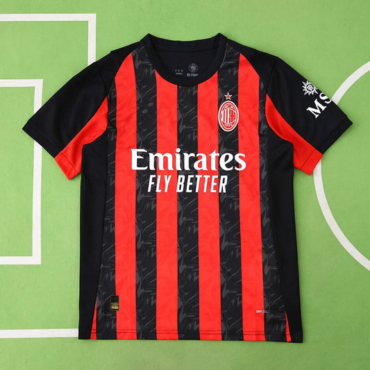 A.C. Milan Home Fan Version 25/26 Season Jersey