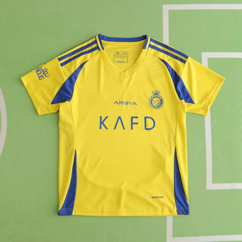 Al Nassr FC Home Kids Kit 24/25 Season