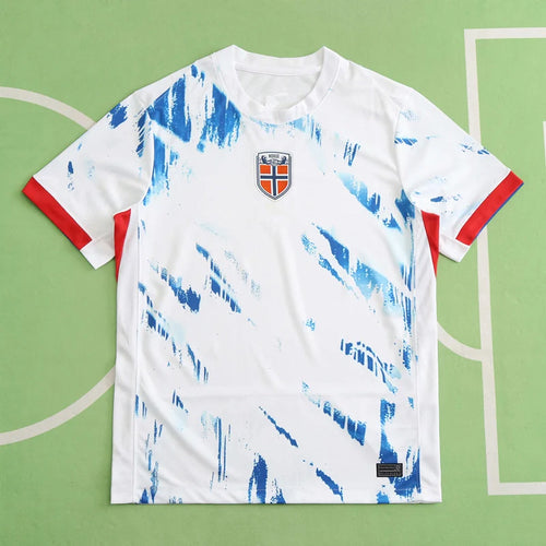 Norway National Team UEFA Away Fan Version 2024 Season Jersey