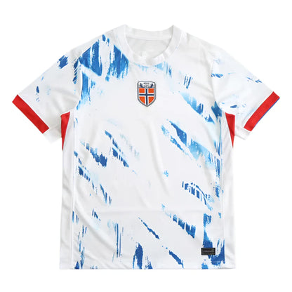 Norway National Team UEFA Away Fan Version 2024 Season Jersey
