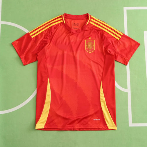 Spain National Team UEFA Home Fan Version 2024 Season Jersey