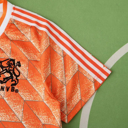 Netherlands National Team Home Retro Fan Version 1988 Season Jersey