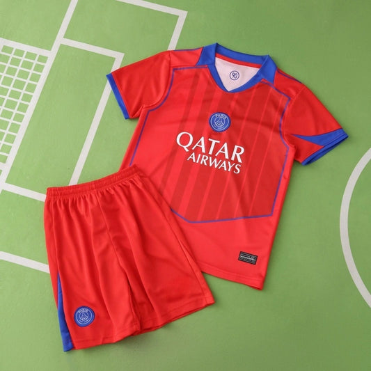 Paris Saint-Germain F.C. Third Kids Kit 25/26 Season