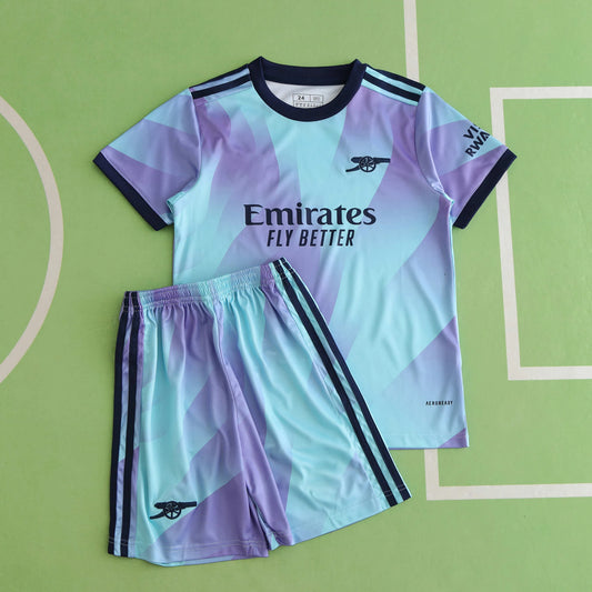 Arsenal F.C. Third Kids Kit 24/25 Season