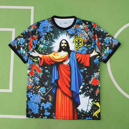 Brazil National Team Jesus Fan Version 25/26 Season Jersey