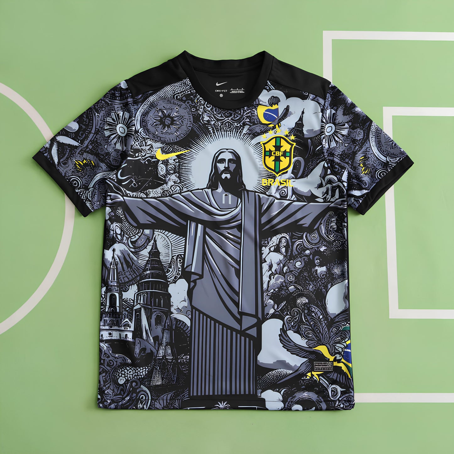 Brazil National Team Jesus Special Edition Fan Version 2024 Season Jersey