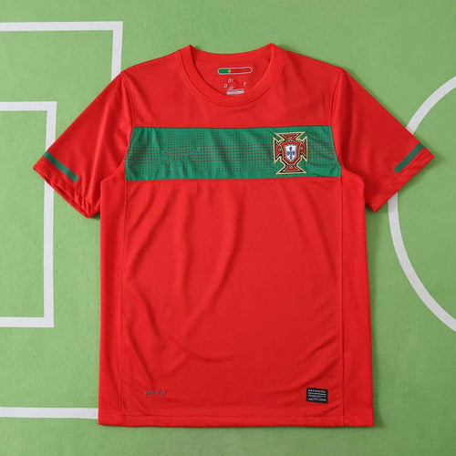 Portugal National Team Home Retro Fan Version 2010 Season Jersey