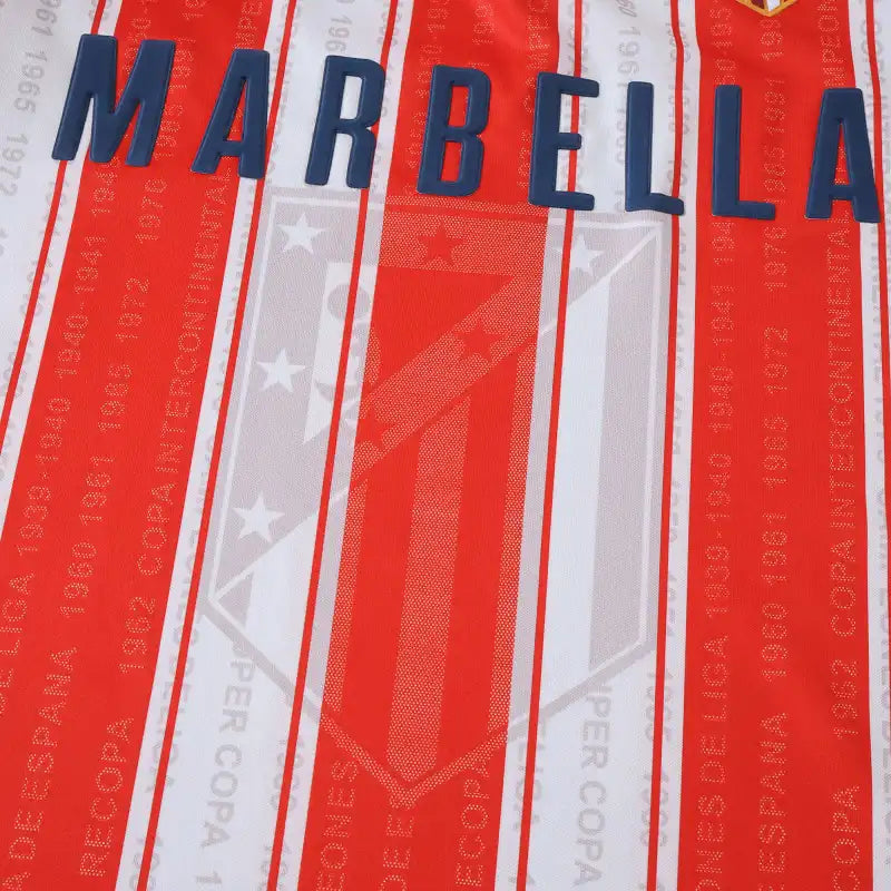 Club Atlético de Madrid Home Retro Fan Version 95/96 Season Jersey