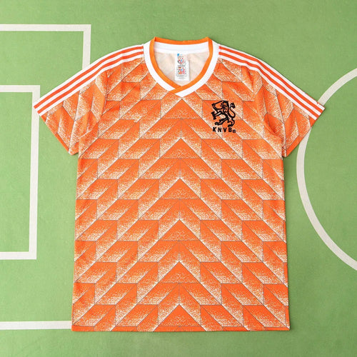 Netherlands National Team Home Retro Fan Version 1988 Season Jersey