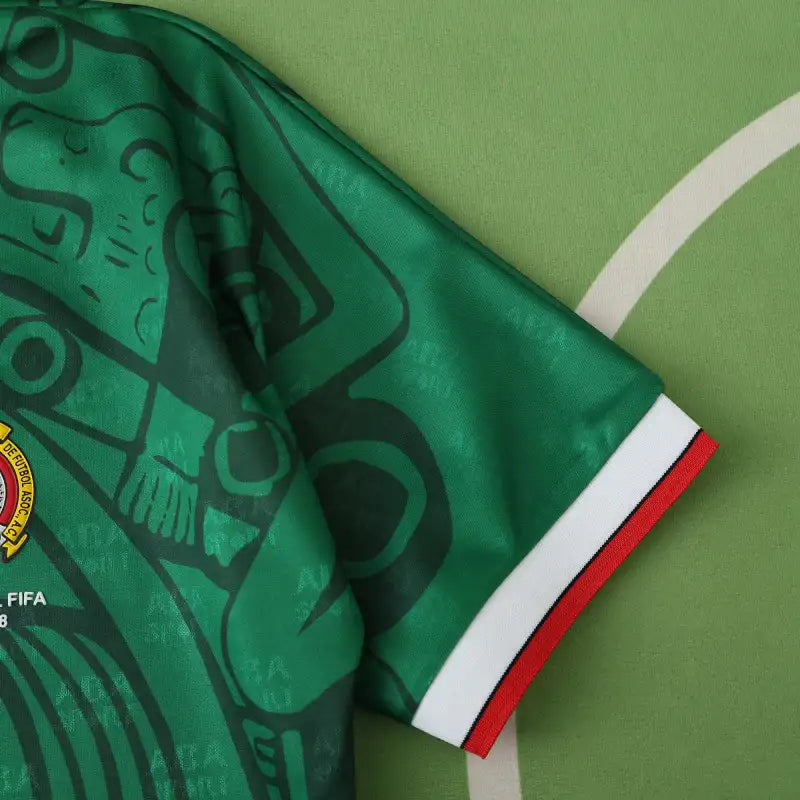 Mexico National Team Home Retro Fan Version 1998 Season Jersey