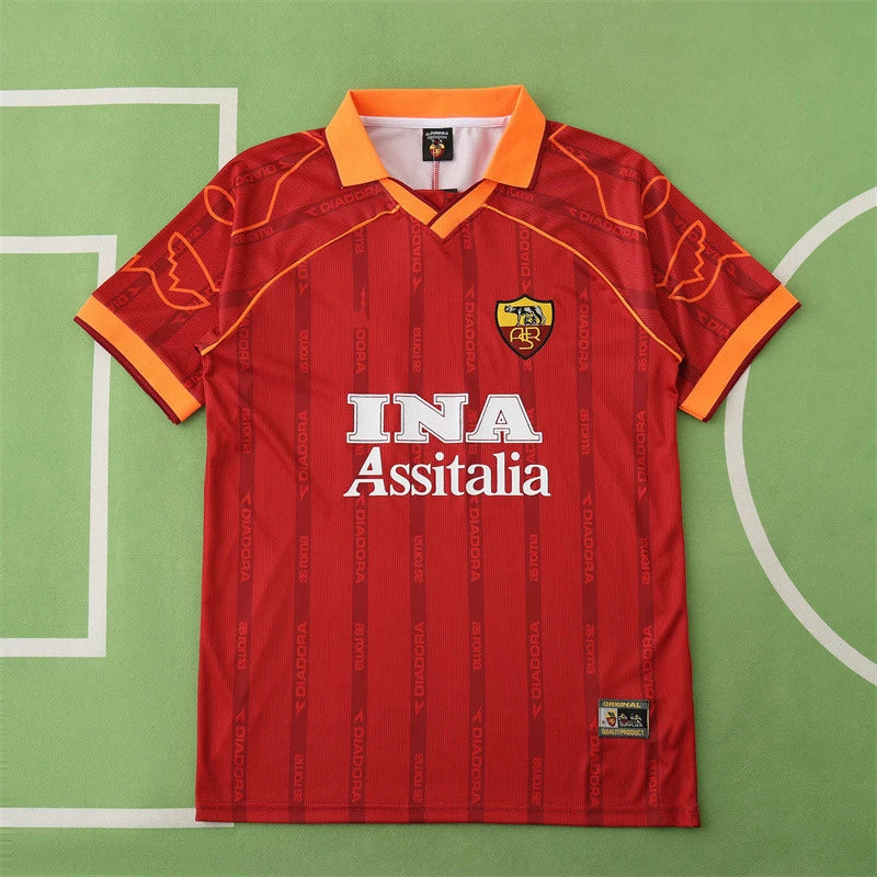 A.S. Roma Home Retro Fan Version 99/00 Season Jersey