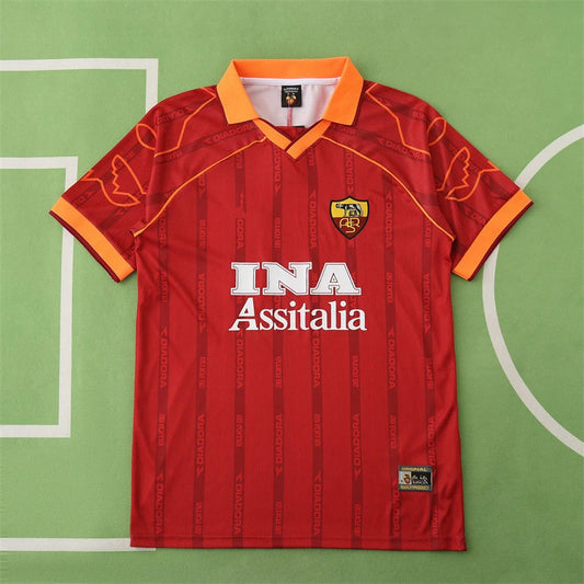 A.S. Roma Home Retro Fan Version 99/00 Season Jersey