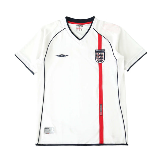 England National Team Home Retro Fan Version 2002 Season Jersey