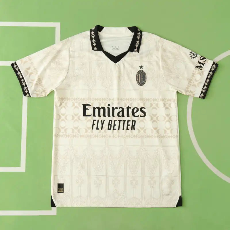 A.C. Milan Fourth Beige Fan Version 23/24 Season Jersey