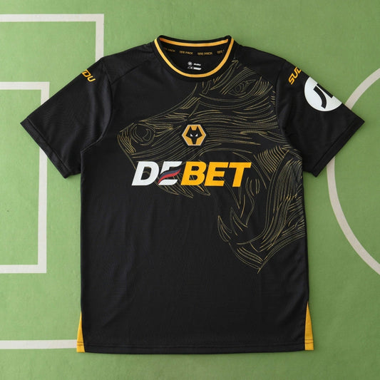 Wolverhampton Wanderers F.C. Away Fan Version 24/25 Season Jersey