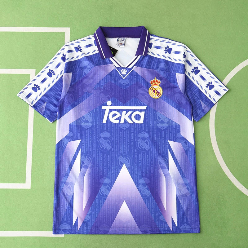 Real Madrid CF Away Retro Fan Version 96/97 Season Jersey