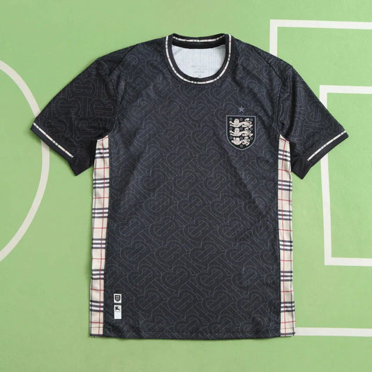 England National Team UEFA Black Jordan Edition Fan Version 2024 Season Jersey