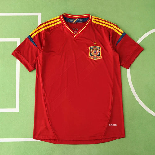 Spain National Team Home Retro Fan Version 2012 Season Jersey