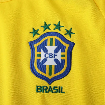 Brazil National Team Home Retro Fan Version 2002 Season Jersey