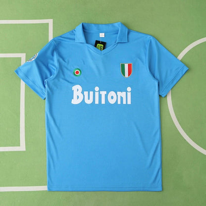 S.S.C. Napoli Home Retro Fan Version 87/88 Season Jersey