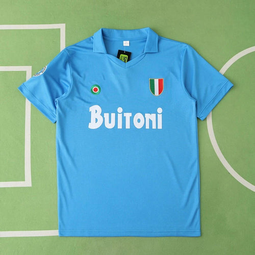 S.S.C. Napoli Home Retro Fan Version 87/88 Season Jersey