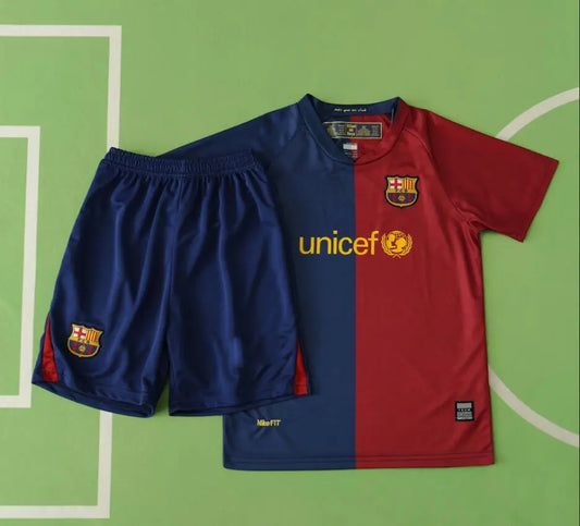 F.C. Barcelona Home Kids Kit 08/09 Season