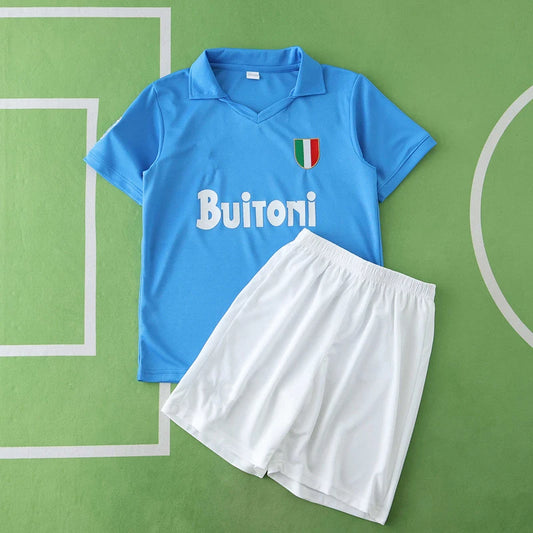 S.S.C. Napoli Home Retro Kids Kit 87/88 Season